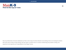 Tablet Screenshot of mank9.com